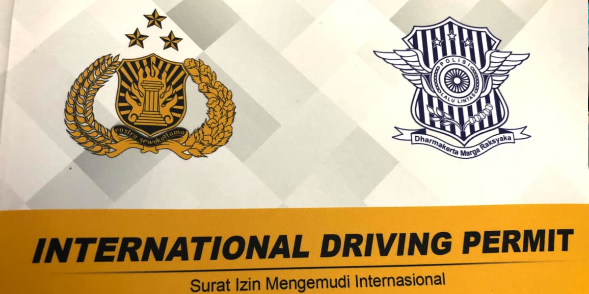 International Driving Permit IDP requirements and police checkpoints in Bali